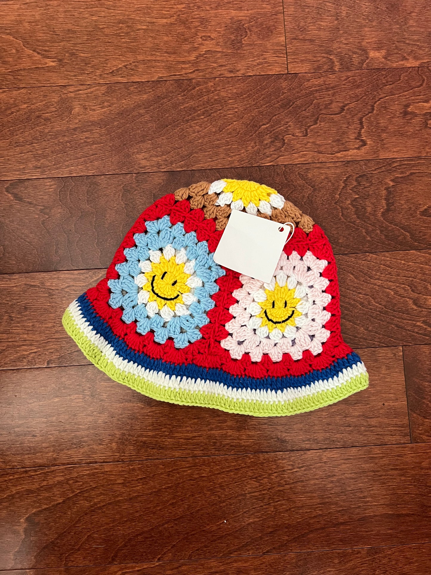 Smiley Face Crochet Hat