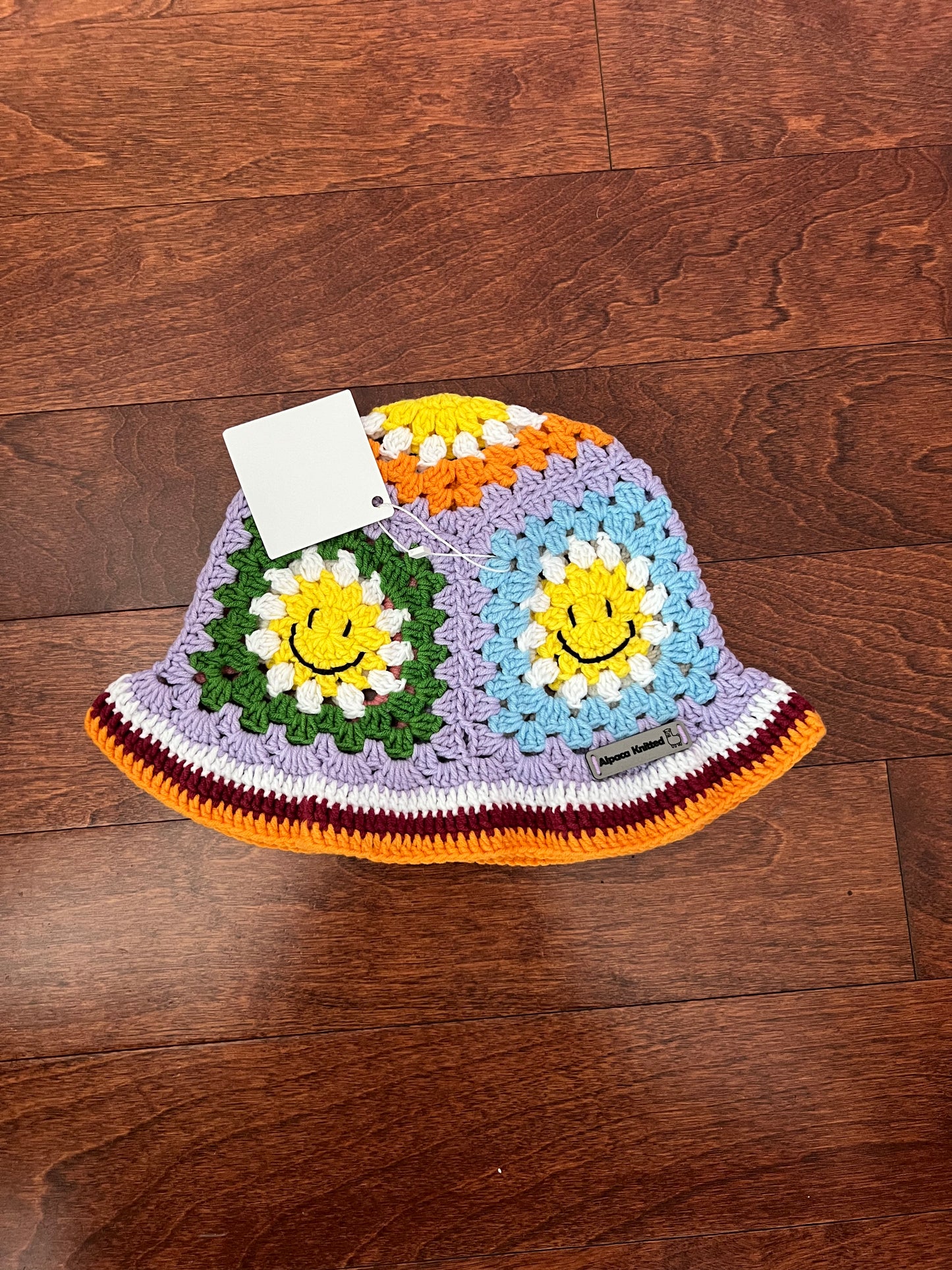 Smiley Face Crochet Hat