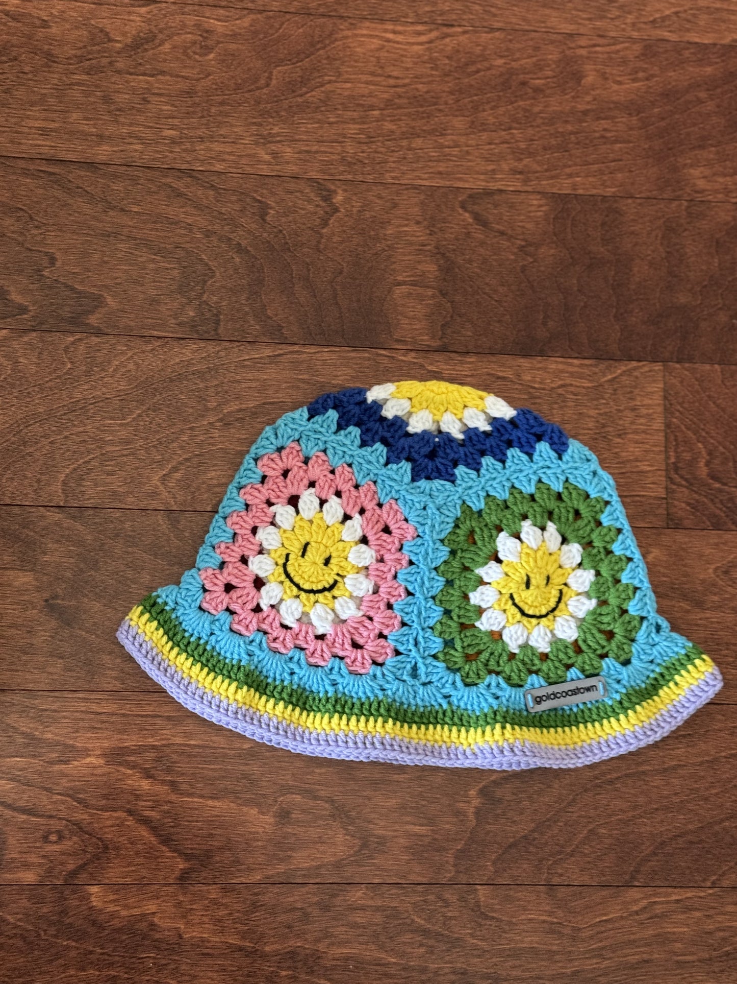 Smiley Face Crochet Hat