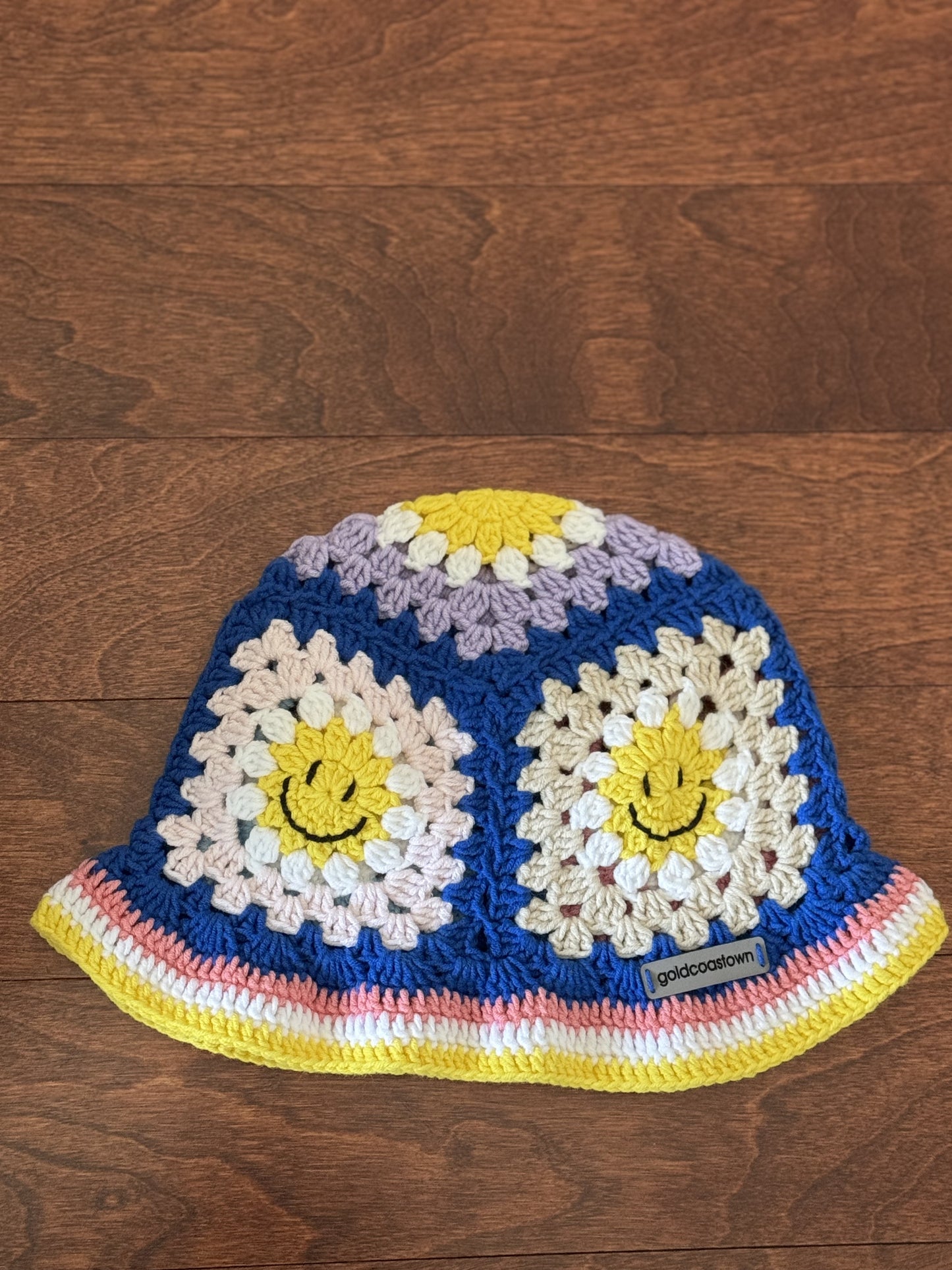 Smiley Face Crochet Hat