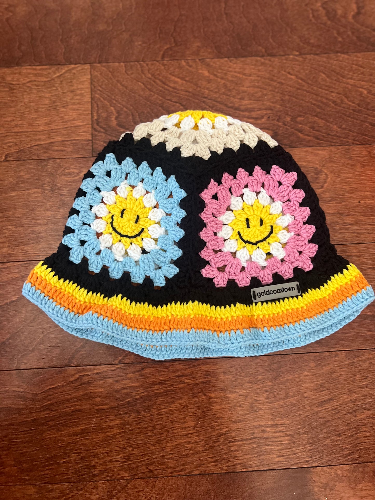 Smiley Face Crochet Hat